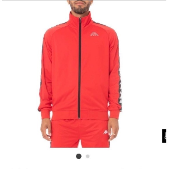 Kappa red TRACK JACKET - Picture 1 of 16